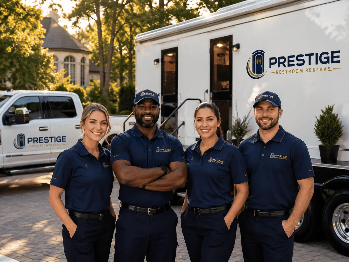 Trusted Luxury Portable Restrooms company in Coyle, OK